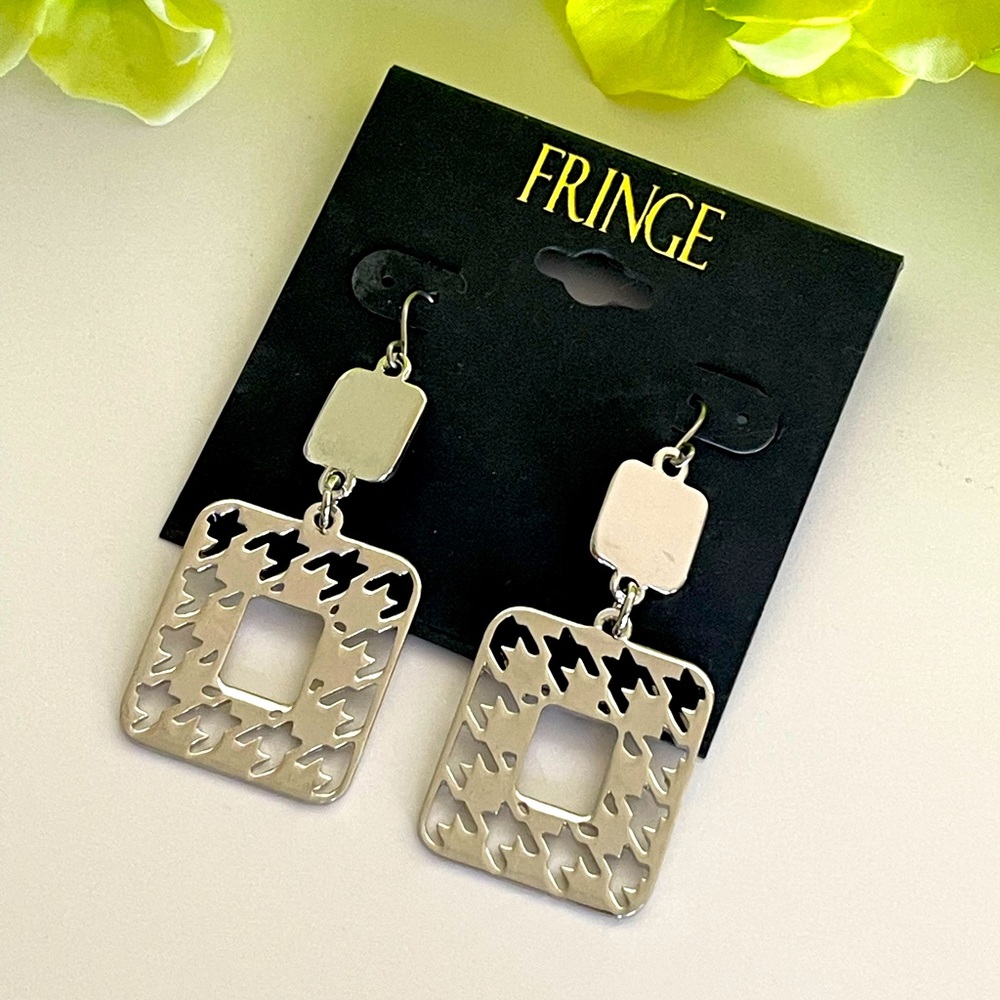 Silver dangle earrings - Picture 4 of 7